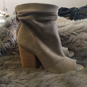 Chinese Laundry Open Toe Booties
